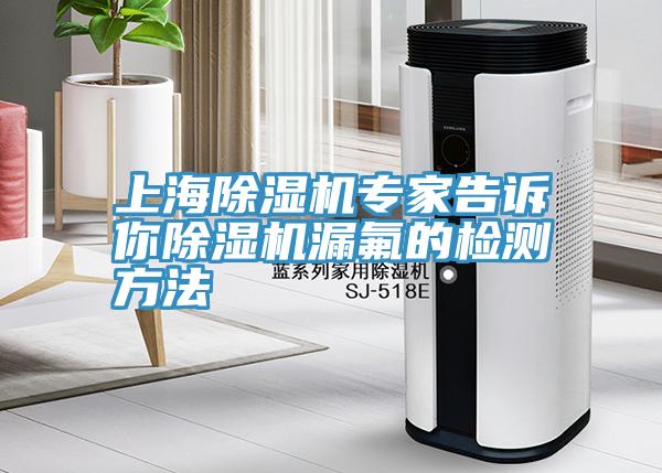 上海除濕機專家告訴你除濕機漏氟的檢測方法