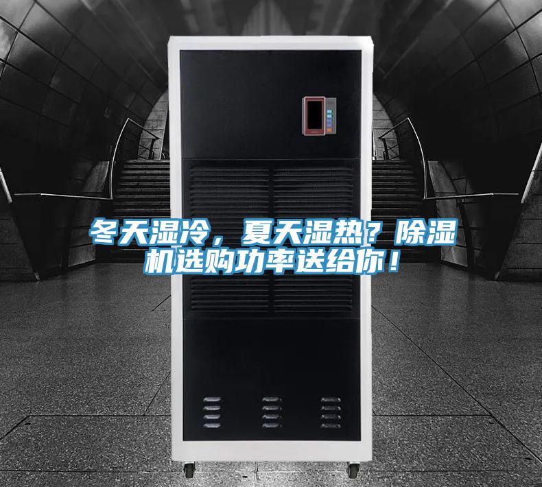 冬天濕冷,夏天濕熱?除濕機(jī)選購(gòu)功率送給你!