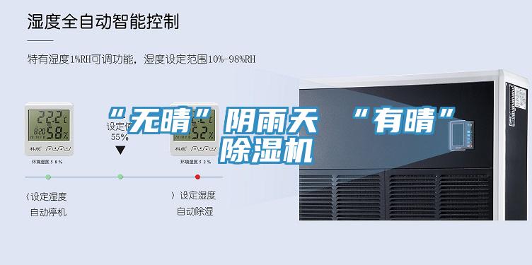 “無晴”陰雨天 “有晴”除濕機