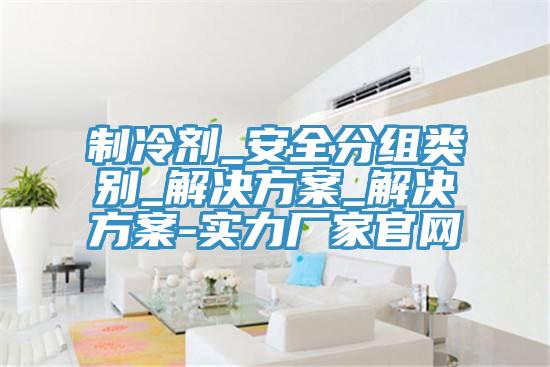 制冷劑_安全分組類別_解決方案_解決方案-實力廠家官網