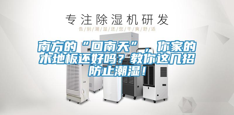 南方的“回南天”，你家的木地板還好嗎？教你這幾招防止潮濕！