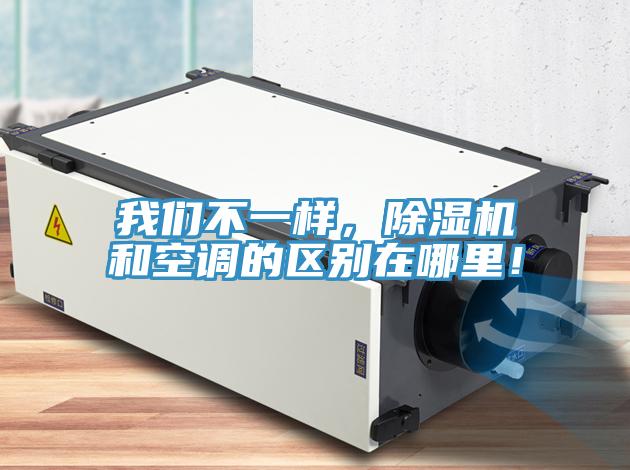 我們不一樣，除濕機和空調的區別在哪里！