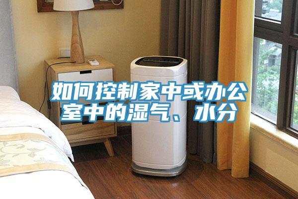 如何控制家中或辦公室中的濕氣、水分