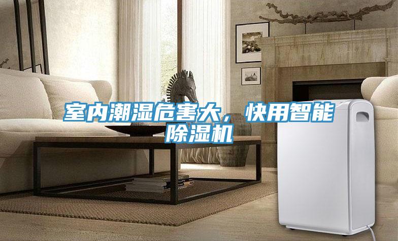 室內潮濕危害大，快用智能除濕機