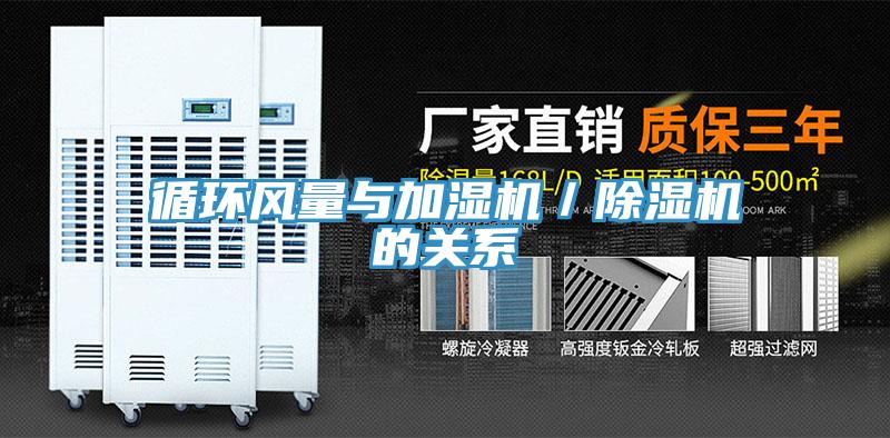 循環風量與加濕機/除濕機的關系