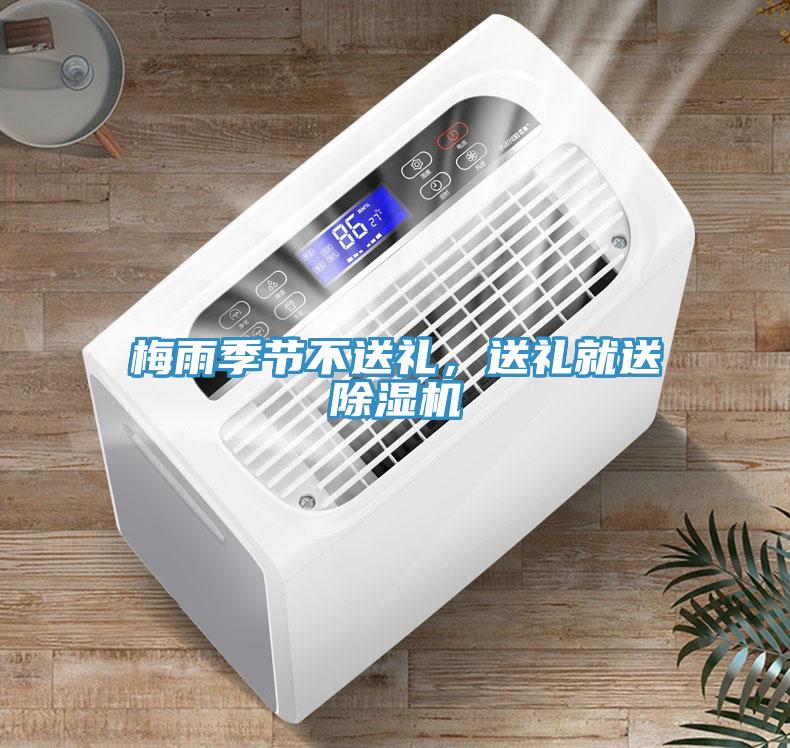 梅雨季節不送禮，送禮就送除濕機
