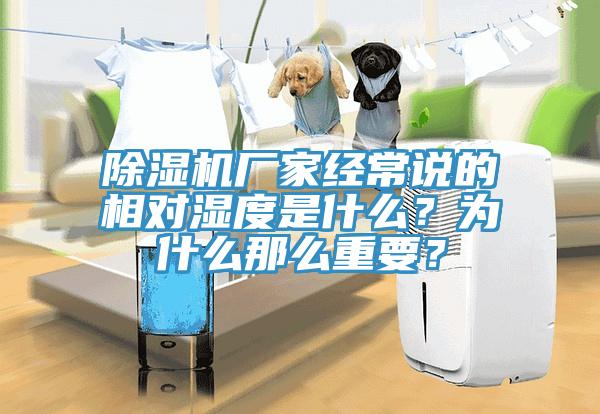 除濕機廠家經常說的相對濕度是什么？為什么那么重要？