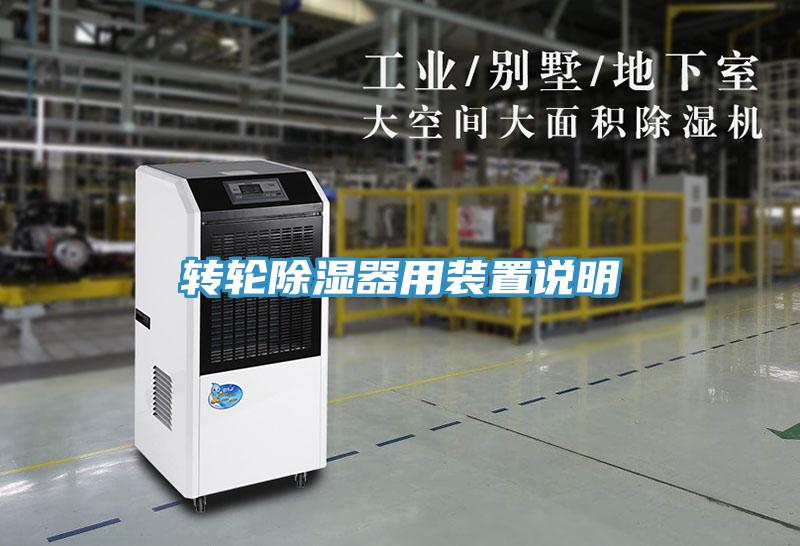 轉輪除濕器用裝置說明