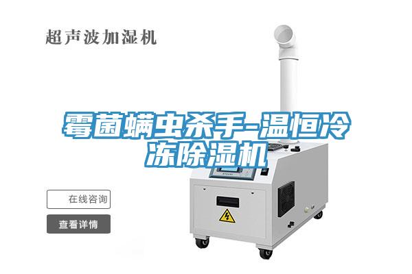 霉菌螨蟲殺手-溫恒冷凍除濕機