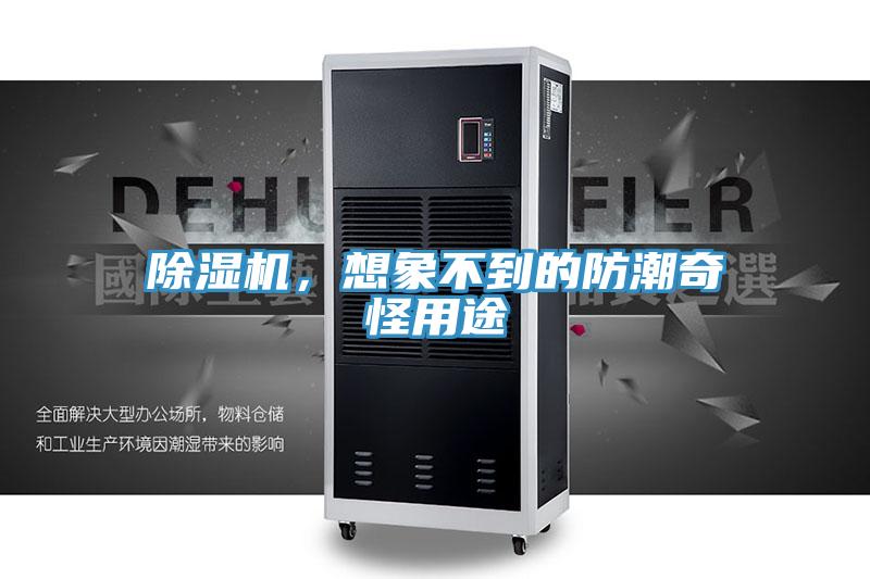 除濕機，想象不到的防潮奇怪用途