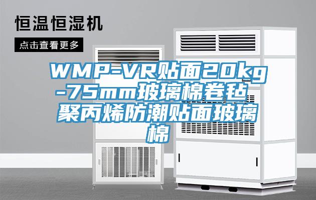 WMP-VR貼面20kg-75mm玻璃棉卷氈 聚丙烯防潮貼面玻璃棉