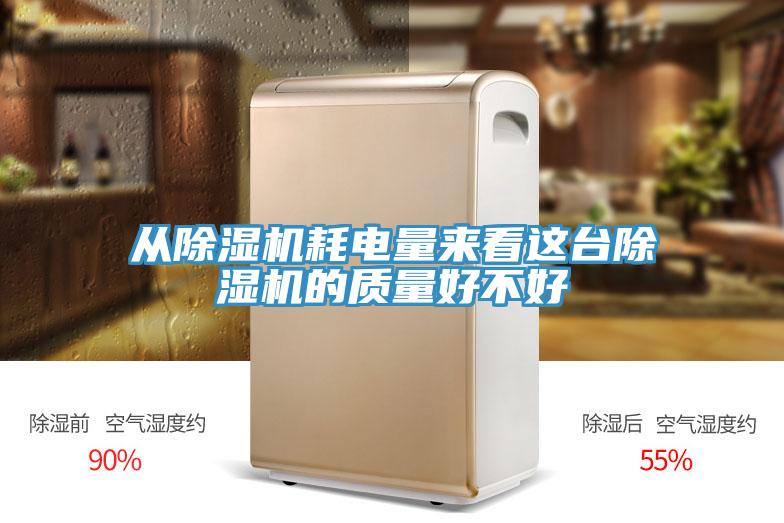 從除濕機耗電量來看這臺除濕機的質量好不好