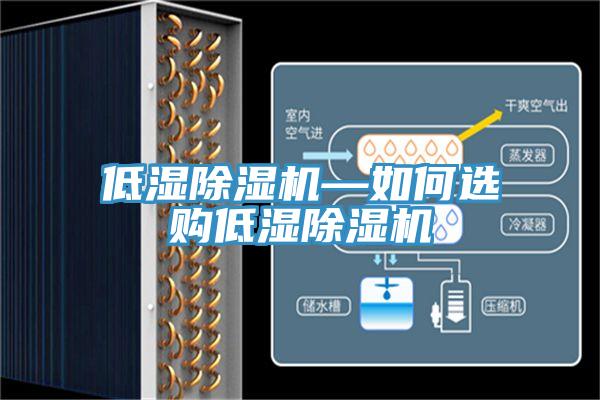 低濕除濕機(jī)—如何選購低濕除濕機(jī)