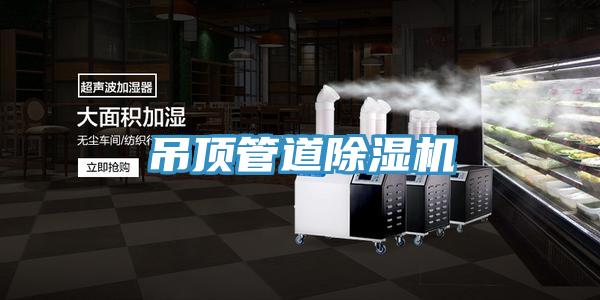 吊頂管道除濕機