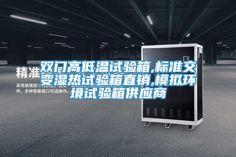 雙門高低溫試驗箱,標準交變濕熱試驗箱直銷,模擬環境試驗箱供應商