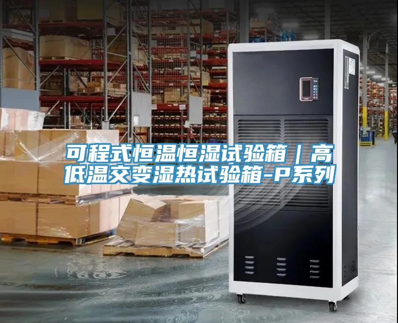 可程式恒溫恒濕試驗箱｜高低溫交變濕熱試驗箱-P系列