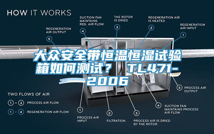 大眾安全帶恒溫恒濕試驗(yàn)箱如何測(cè)試？ TL471-2006