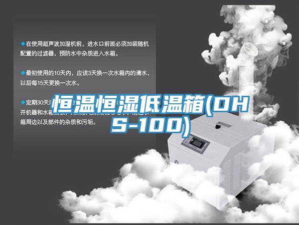 恒溫恒濕低溫箱(DHS-100)