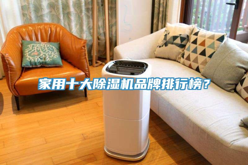 家用十大除濕機品牌排行榜?