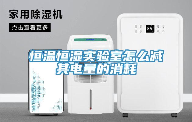 恒溫恒濕實(shí)驗(yàn)室怎么減其電量的消耗