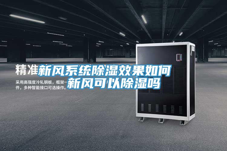 新風系統除濕效果如何  新風可以除濕嗎