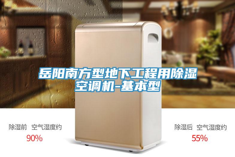 岳陽南方型地下工程用除濕空調(diào)機-基本型