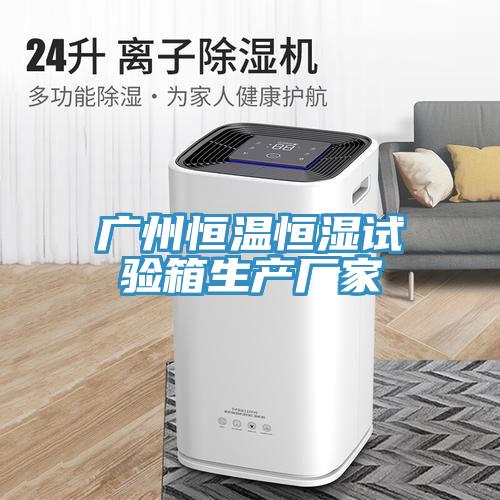 廣州恒溫恒濕試驗(yàn)箱生產(chǎn)廠家