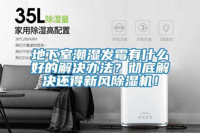 地下室潮濕發霉有什么好的解決辦法？徹底解決還得新風除濕機！