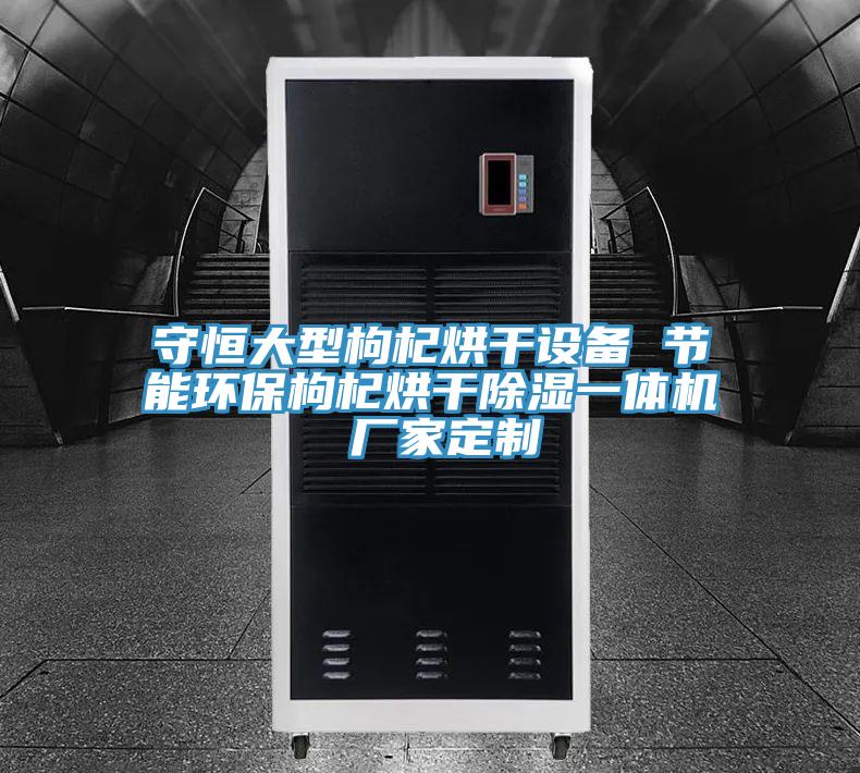 守恒大型枸杞烘干設備 節能環保枸杞烘干除濕一體機 廠家定制