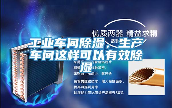 工業車間除濕,生產車間這樣可以有效除濕