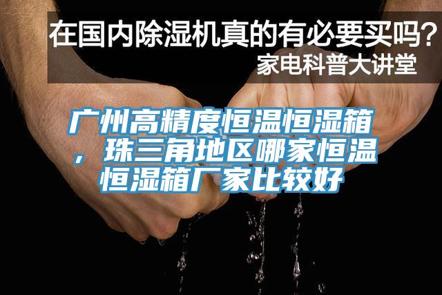 廣州高精度恒溫恒濕箱，珠三角地區(qū)哪家恒溫恒濕箱廠家比較好