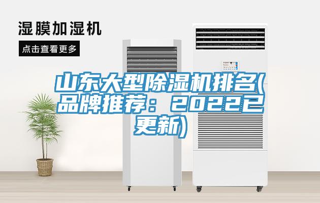 山東大型除濕機排名(品牌推薦：2022已更新)