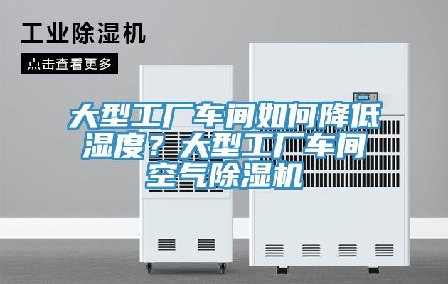 大型工廠車間如何降低濕度？大型工廠車間空氣除濕機(jī)