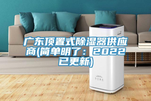 廣東頂置式除濕器供應商(簡單明了：2022已更新)