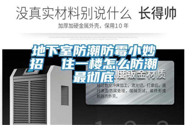 地下室防潮防霉小妙招  住一樓怎么防潮最徹底