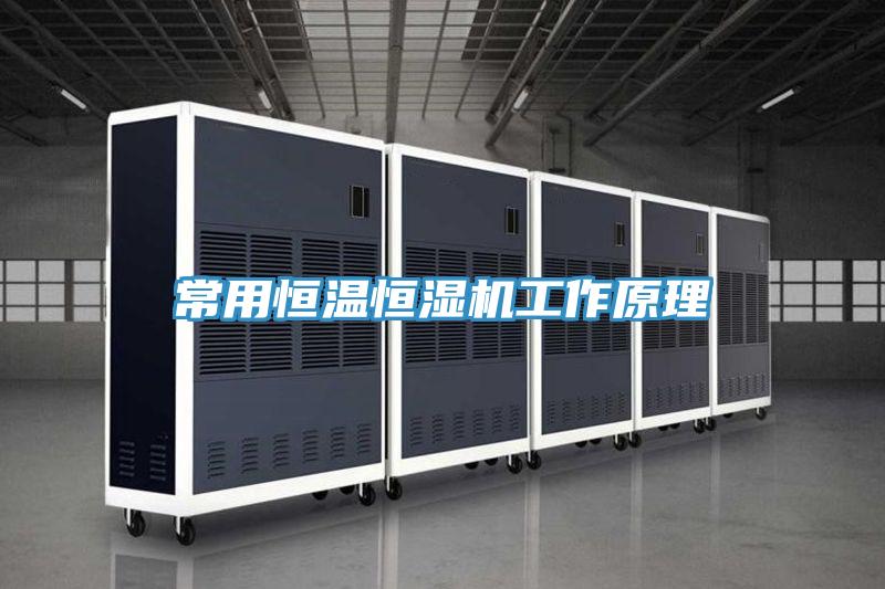 常用恒溫恒濕機工作原理