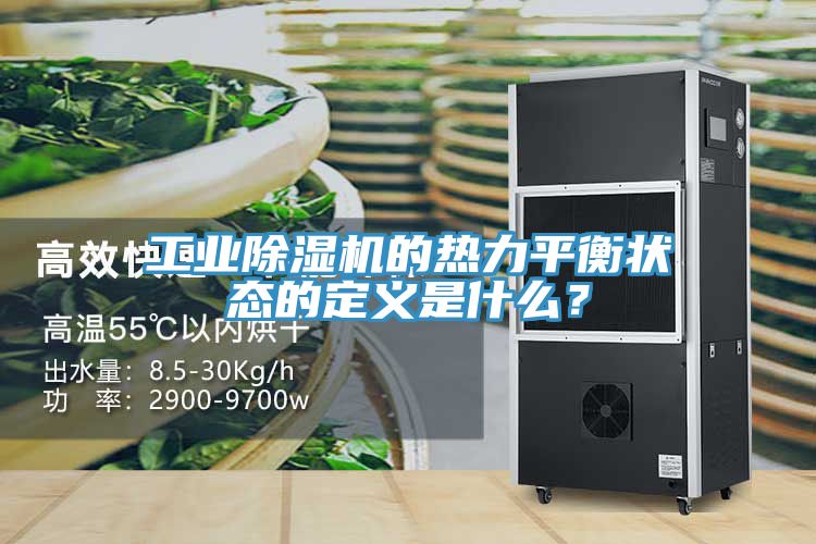 工業除濕機的熱力平衡狀態的定義是什么？
