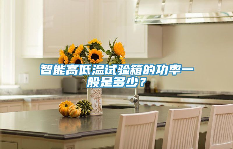 智能高低溫試驗箱的功率一般是多少？