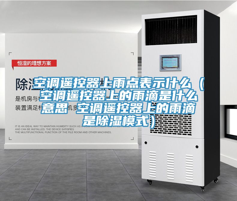 空調遙控器上雨點表示什么（空調遙控器上的雨滴是什么意思 空調遙控器上的雨滴是除濕模式）