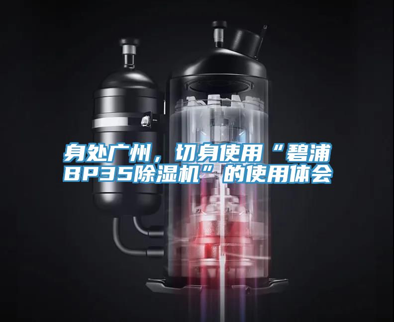 身處廣州，切身使用“碧浦BP35除濕機(jī)”的使用體會(huì)