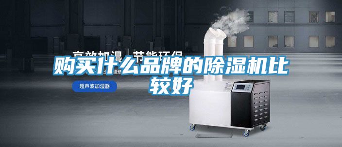 購買什么品牌的除濕機(jī)比較好