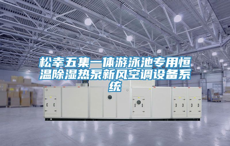 松幸五集一體游泳池專用恒溫除濕熱泵新風空調設備系統