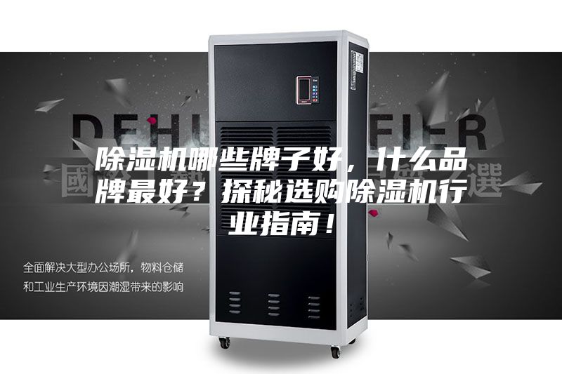 除濕機哪些牌子好，什么品牌最好？探秘選購除濕機行業指南！