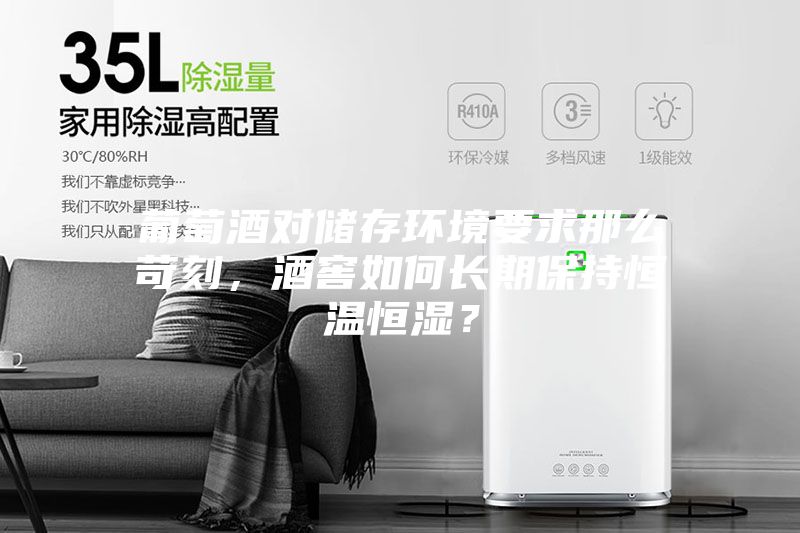 葡萄酒對儲存環境要求那么苛刻,酒窖如何長期保持恒溫恒濕?