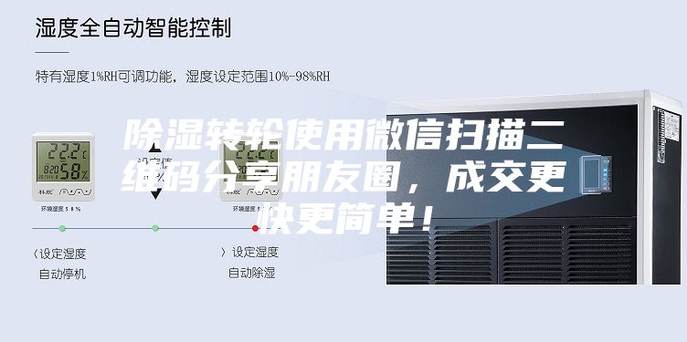 除濕轉輪使用微信掃描二維碼分享朋友圈,成交更快更簡單!