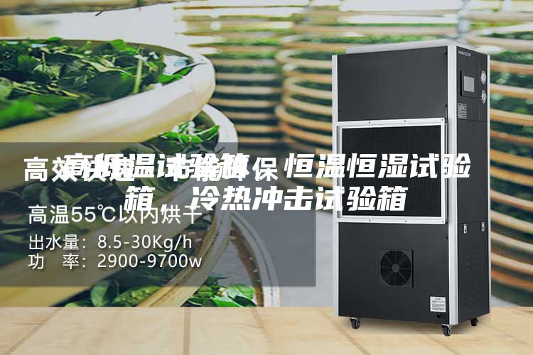 高低溫試驗箱,恒溫恒濕試驗箱,冷熱沖擊試驗箱